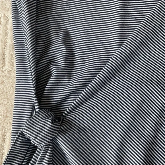 Tee Style Wrap Dress - Picture 4 of 6